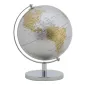 GLOBUS Srebrny Nowy 20X28 cm